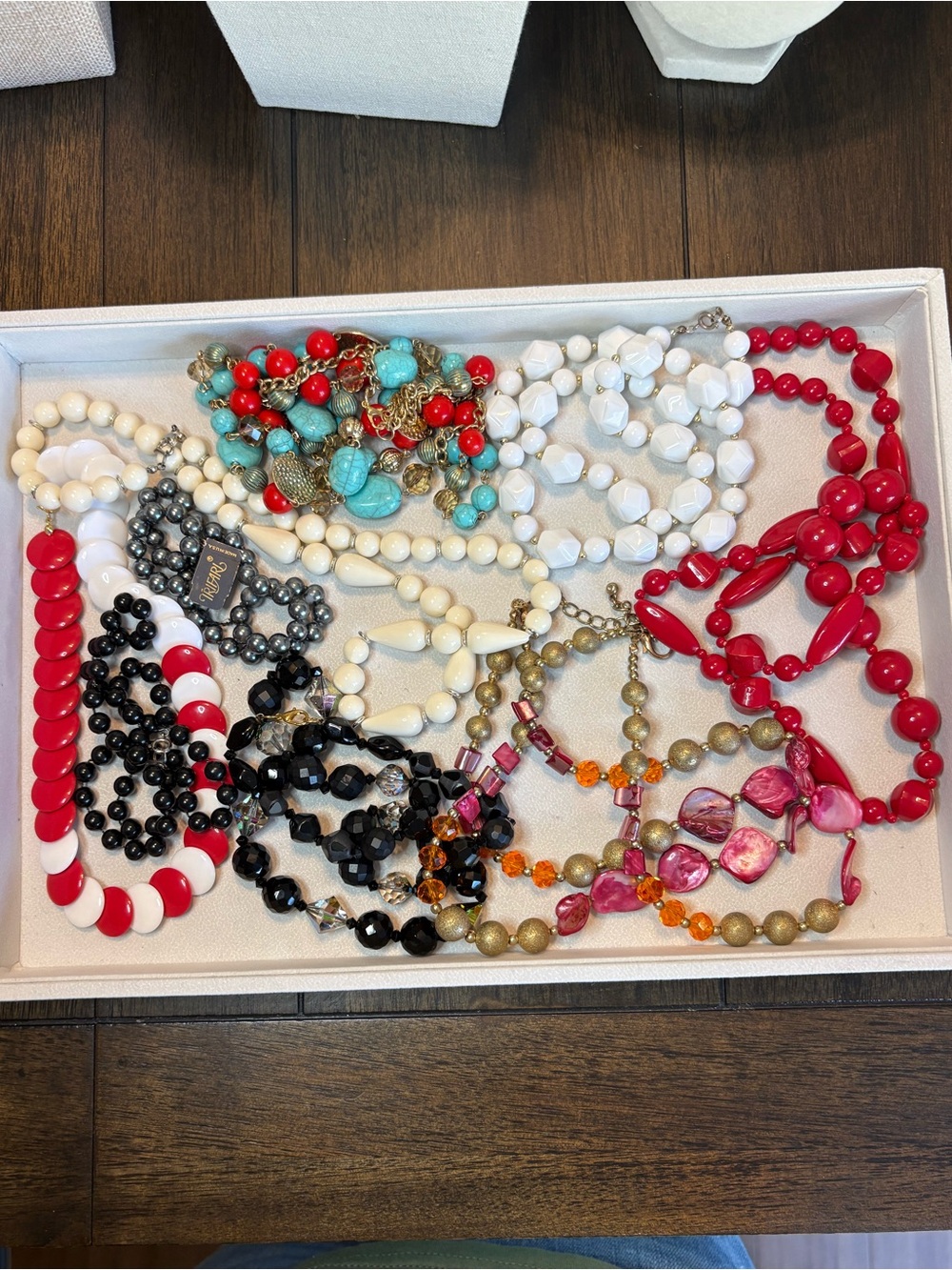 Vintage Plastic and Costume Necklace Lot